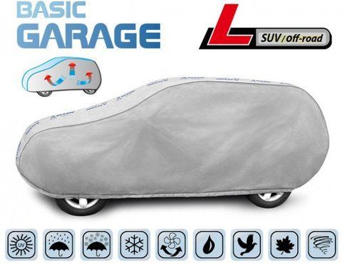 Тент чохол на автомобіль Джип, Минивен 460х195х155 см (L) BASIC GARAGE KEGEL 5-3968-241-3021 5-3968-241-3021 фото