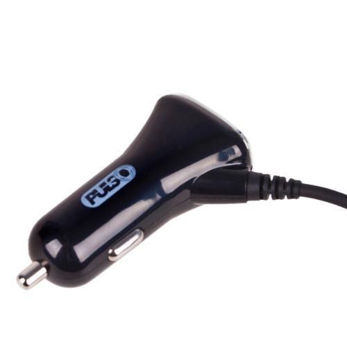 Автомобільний зарядний пристрій 1USB+Android 12-24V 2,4A PULSO C-2407BK C-2407BK фото