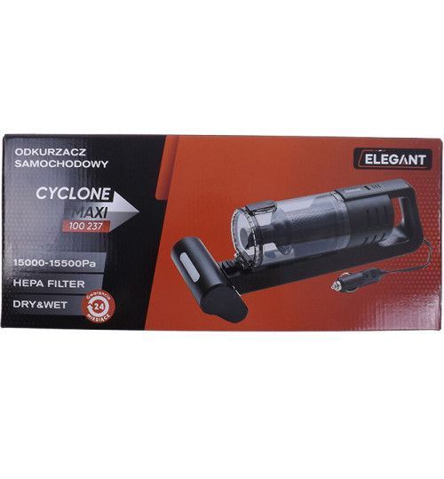 Автопилосос сухе та вологе прибирання 100W Elegant 100 237 ТURBO щітка, LED ліхтар EL 100 237 фото