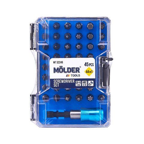 Набір насадок із тримачем Molder MT32245 45шт MT32245 фото