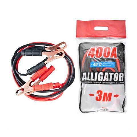 Провода пусковые, прикуриватели 400A 3м Alligator BC642 BC642 фото