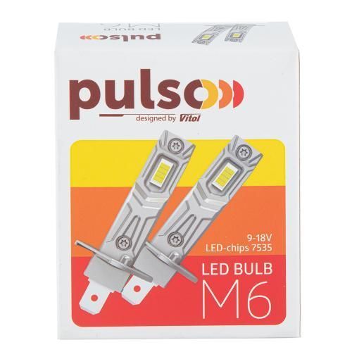 Лампи LED Pulso M6-H1 9-18v 6000Lm 6500K M6-H1 фото