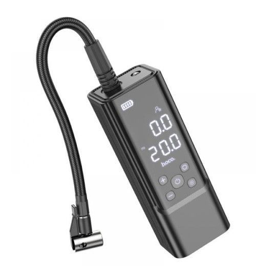 Компрессор беспроводный аккумуляторный 5000mAh HOCO ZP7 LED-фонарик, автостоп ZP7 фото