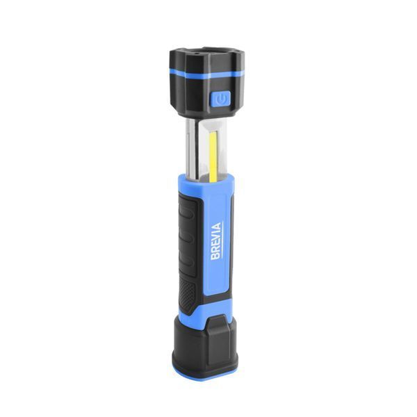 Телескопічна інспекційна лампа Brevia 11340 LED 3 W COB+1W LED 300 lm 2000 mAh, microUSB 11340 фото