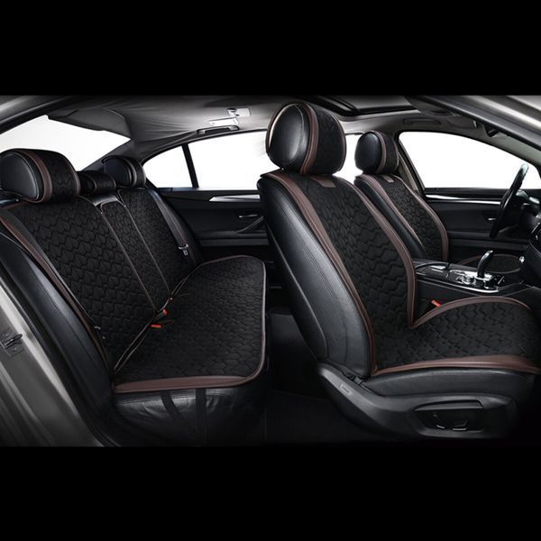 Комплект преміум накидок для сидінь Winso Pro SUPREME black-coffee 430500 фото
