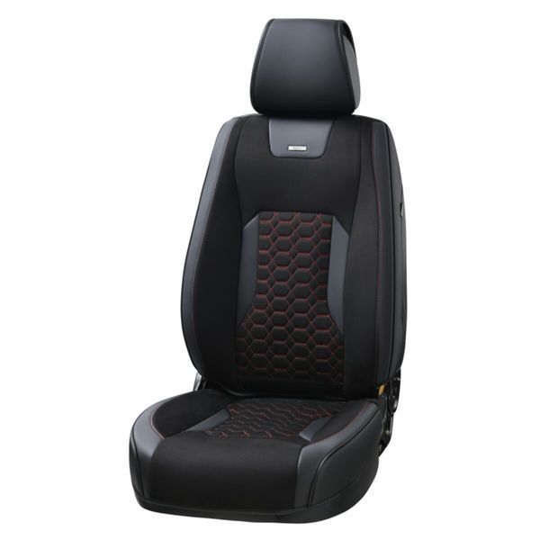 Комплект 3D чохли для сидінь BELTEX BX87110 Montana black-red BX87110 фото Комплект 3D чохли для сидінь BELTEX BX87110 Montana black-red BX87110 фото