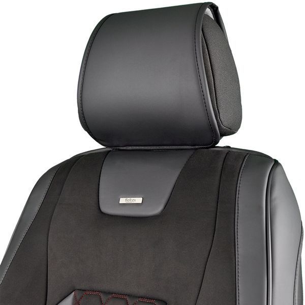 Комплект 3D чохли для сидінь BELTEX BX87110 Montana black-red BX87110 фото Комплект 3D чохли для сидінь BELTEX BX87110 Montana black-red BX87110 фото