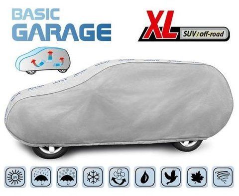 Тент чохол на автомобіль Джип, Минивен 510х195х160 см (XL) BASIC GARAGE KEGEL 5-3969-241-3021 5-3969-241-3021 фото