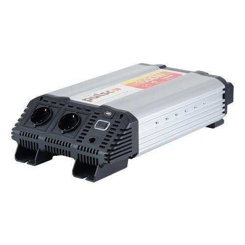 Перетворювач напруги 12V-220V 1500W Pulso ISU-1500 LCD USB-5VDC2.0A синусоїдна хвиля ISU-1500 фото