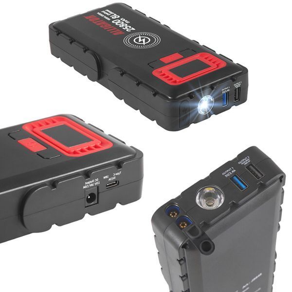 Пусковое устройство Alligator Jump Starter JS848 1500A/2500A 25800mAh со Smart-клемами и беспроводной зарядкой JS848 фото