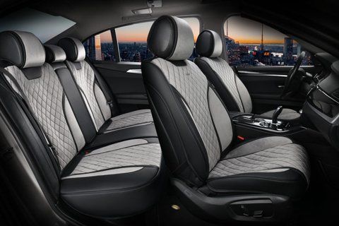 Комплект чохлів на сидіння 3D сірі Elegant TORINO 700 123 EL 700 123 фото