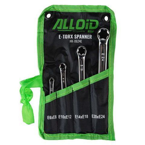 Набір ключів TORX E06xE24 Alloid НК-0624Е НК-0624Е фото