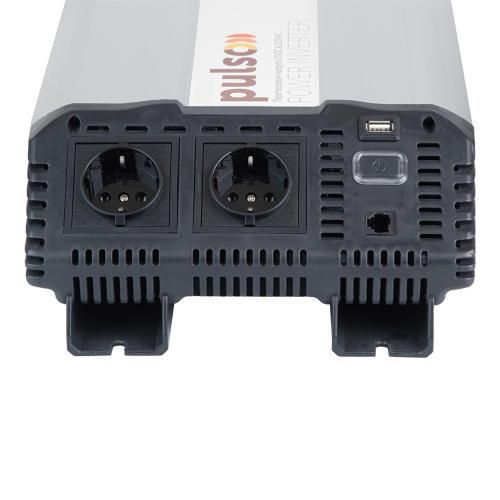 Преобразователь напряжения 12V-220V 2000W Pulso ISU-2000 LCD USB-5VDC2.0A синусоидальная волна ISU-2000 фото