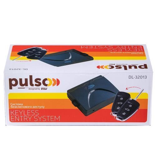 Блок керування центральним замком Pulso DL-32013 з пультами, викидний ключ DL-32013 фото