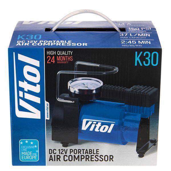 Автомобильный компрессор ViTOL К-30 К-30 фото