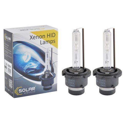 Ксенонова лампа Solar D2S 5000K, 85V, 35W комплект 2шт 8215 фото