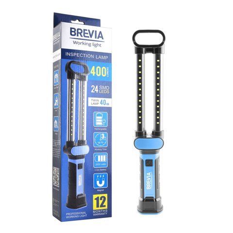 Ліхтар інспекційний Brevia 11370 LED 24SMD 40 см 400 lm 2000 mAh microUSB 11370 фото