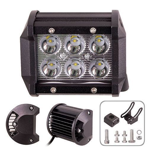 Фара світлодіодна 95х75х75мм 10-30V 18W 6000K Pulso WLP -18F6 WLP -18F6 фото