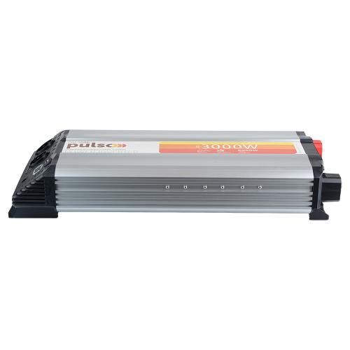 Перетворювач напруги 12V-220V 3000W Pulso ISU-3000 LCD USB-5VDC2.0A синусоїдна хвиля ISU-3000 фото