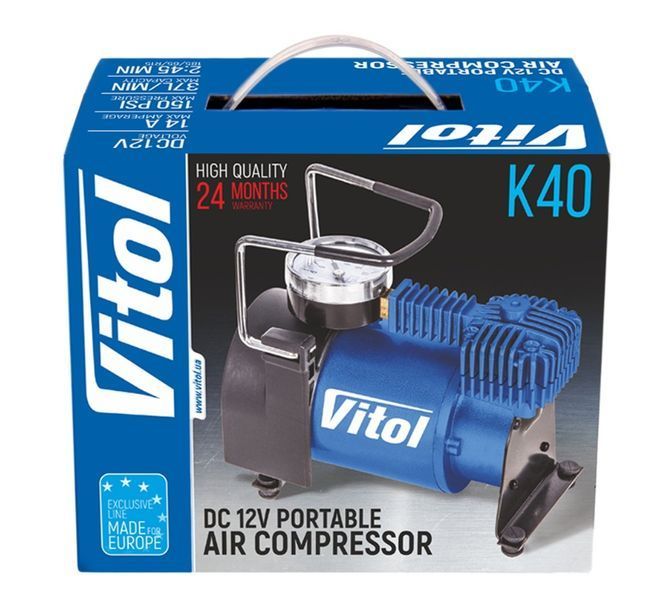 Автомобильный компрессор ViTOL К-40 К-40 фото