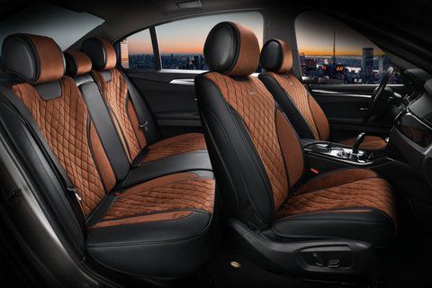 Комплект чехлов на сиденье 3D кофейный Elegant TORINO 700 125 El 700 125 фото