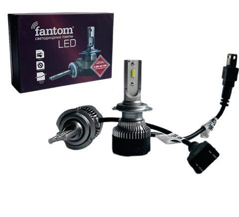 Світлодіодні LED лампи FANTOM FT LED H7 5500K FT LED H7 5500K фото