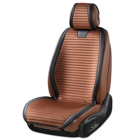 Комплект преміум накидок для сидінь Winso Pro CARRERA coffee-black 400400 фото