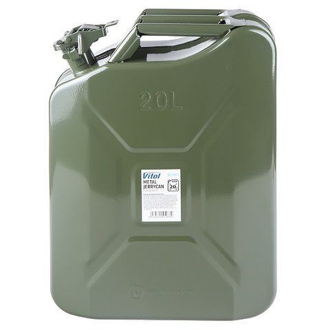 Каністра металева 20л Vitol MJC-0820 MJC-0820 фото