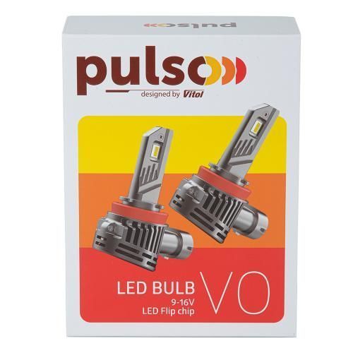 Лампи LED Pulso VO-H8-H9-H11-H16 9-16V 50W 6000Lm 6500K VO-H8-H9-H11-H16 фото