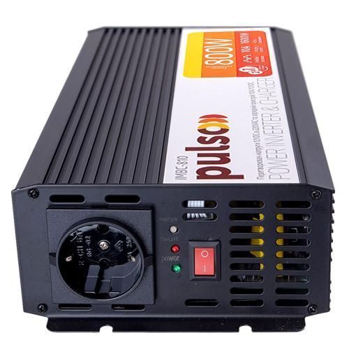 Преобразователь напряжения с Зарядным устройством 12V-220V 800W 10A Pulso IMBC-810 IMBC-810 фото