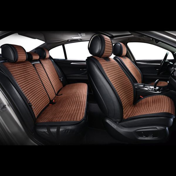 Комплект преміум накидок для сидінь Winso Pro CARRERA coffee-black 400400 фото