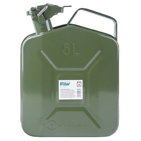 Каністра металева 5л Vitol MJC-0605 MJC-0605 фото