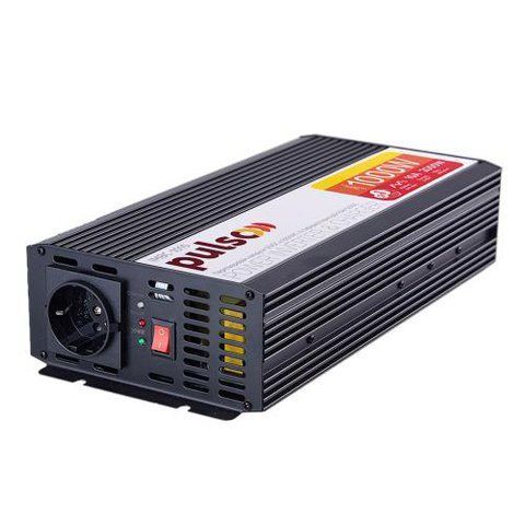 Перетворювач напруги з зарядним пристрієм Pulso IMBC-1010 12V-220V 1000W 10A IMBC-1010 фото