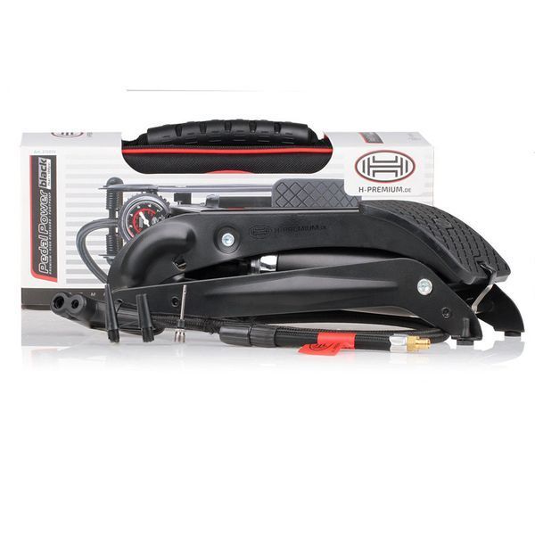 Преміальний ножний насос PEDALPOWER PRO Black Edition Heyner 215010 215010 фото