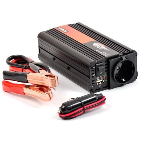 Перетворювач напруги (інвертор) 12V -220V 500W Elegant 101 400 El 101 400 фото