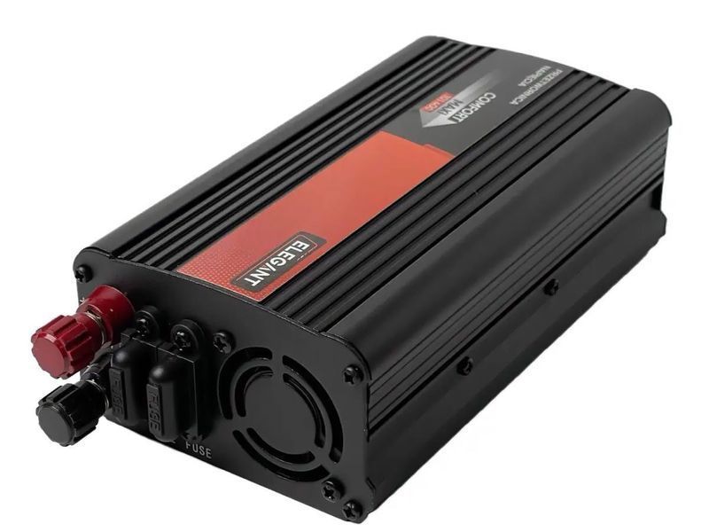 Перетворювач напруги (інвертор) 12V -220V 500W Elegant 101 400 El 101 400 фото Перетворювач напруги (інвертор) 12V -220V 500W Elegant 101 400 El 101 400 фото