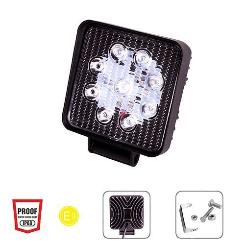 Фара світлодіодна 10-30V 27W 6000K Pulso WLP-27S1F5 WLP-27S1F5 фото