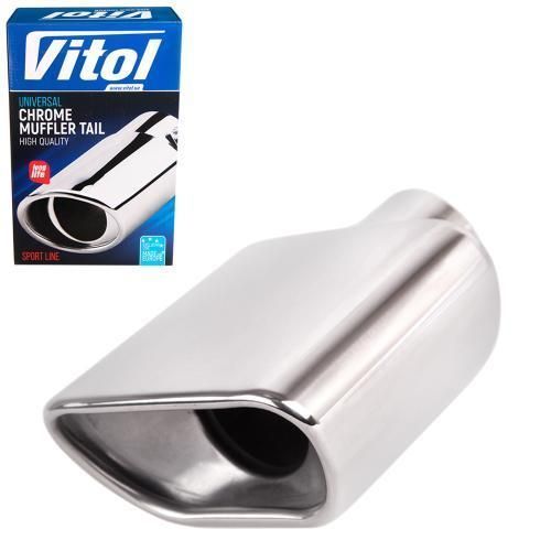 Насадка на глушитель Vitol НГ-0267 d 56 мм с нержавейки НГ-0267 фото