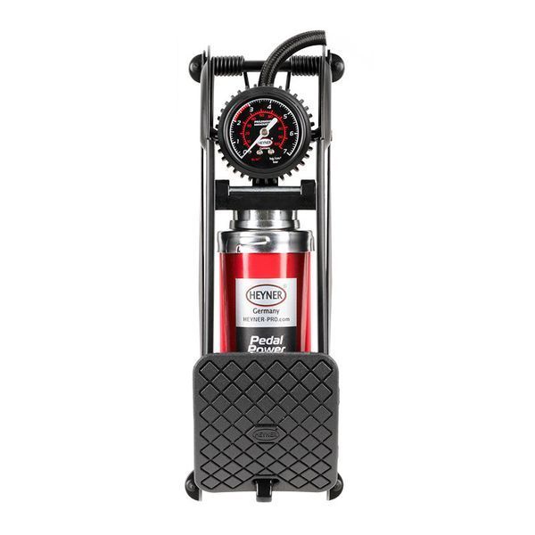 Премиальный ножной насос с манометром PEDALPOWER PRO Heyner 215000 215000 фото