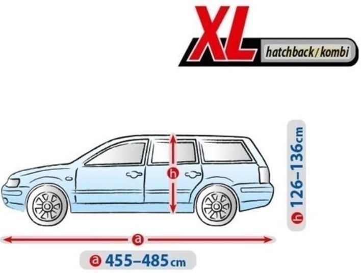 Тент на автомобиль 485х185x136 см KEGEL Basic Garage Hatchback, Kombi XL 5-3957-241-3021 5-3957-241-3021 фото
