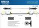 Профессиональная инспекционная лампа Brevia 11430 LED 120-190см 40SMD 1000lm 4000mAh 11430 фото 4