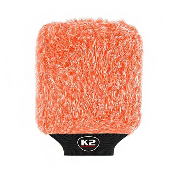 Губка-перчатка из микрофибры для ручной мойки автомобиля K2 Wash Mitt 8309 фото
