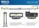 Профессиональная инспекционная лампа Brevia 11520 LED 120-190см 2x10W COB 2x1000lm 2x4000mAh Power Bank, 11520 фото 4