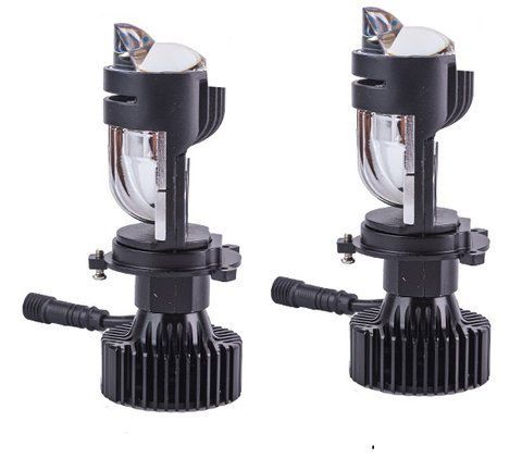 Лампи LED з лінзою Pulso L3Y-H4 9-36v 2x55W 8000Lm 3000-4300-6000K L3Y-H4 фото