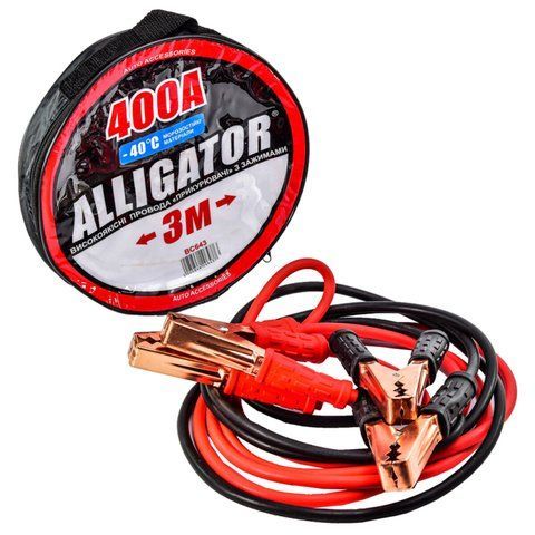 Провода пусковые, прикуриватели 400А 3м Alligator BC643 BC643 фото