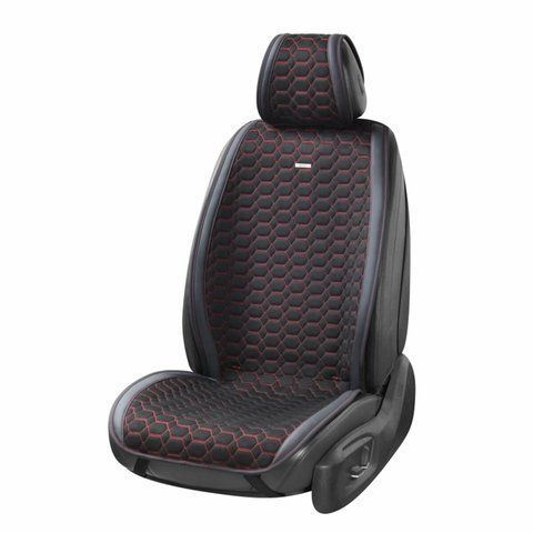 Преміум накидки для передніх сидінь BELTEX BX81160 Monte Carlo black-red BX81160 фото