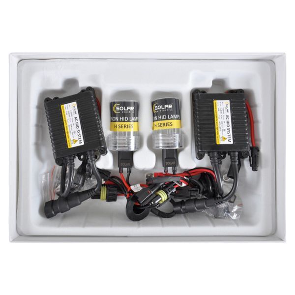 Комплект ксенону Solar H7 6000K 85V 35 W PX26d KET+Ballast, 2 шт. 4760 фото