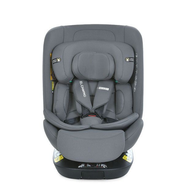 Автокресло ME 1189 i-HOLD+ Shadow Gray детское, i-SIZE R129, фаза 1,2 (рост дет.40-150см), опорная нога, isofix, поворот 360?, серый ME 1189 i-HOLD+ Shadow Gray фото