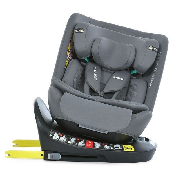 Автокресло ME 1189 i-HOLD+ Shadow Gray детское, i-SIZE R129, фаза 1,2 (рост дет.40-150см), опорная нога, isofix, поворот 360?, серый ME 1189 i-HOLD+ Shadow Gray фото