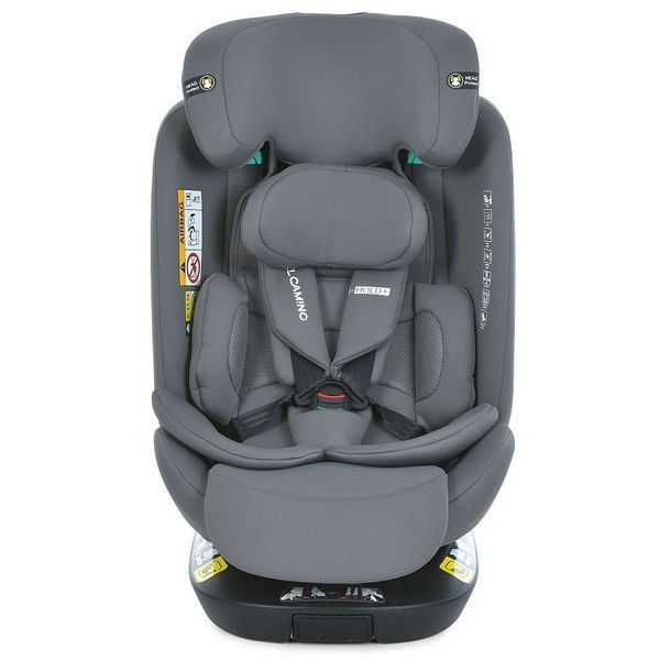 Автокресло ME 1189 i-HOLD+ Shadow Gray детское, i-SIZE R129, фаза 1,2 (рост дет.40-150см), опорная нога, isofix, поворот 360?, серый ME 1189 i-HOLD+ Shadow Gray фото